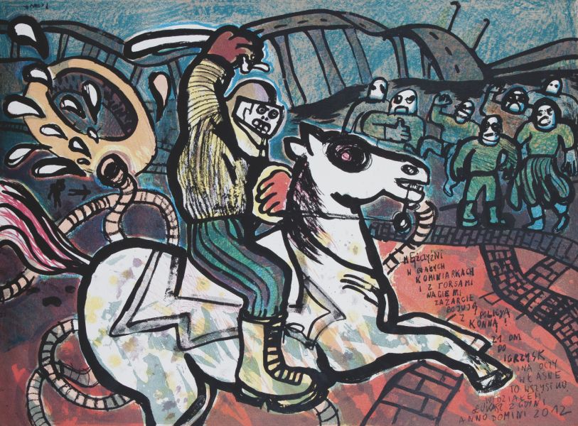 Łukasz Butowski – Policja konna