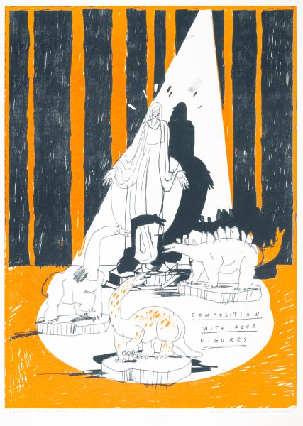 Katarzyna Michałkiewicz-Hansen – Composition with four figures